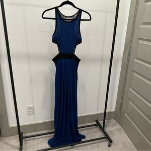 Silence + Noise Blue Sleeveless Dress